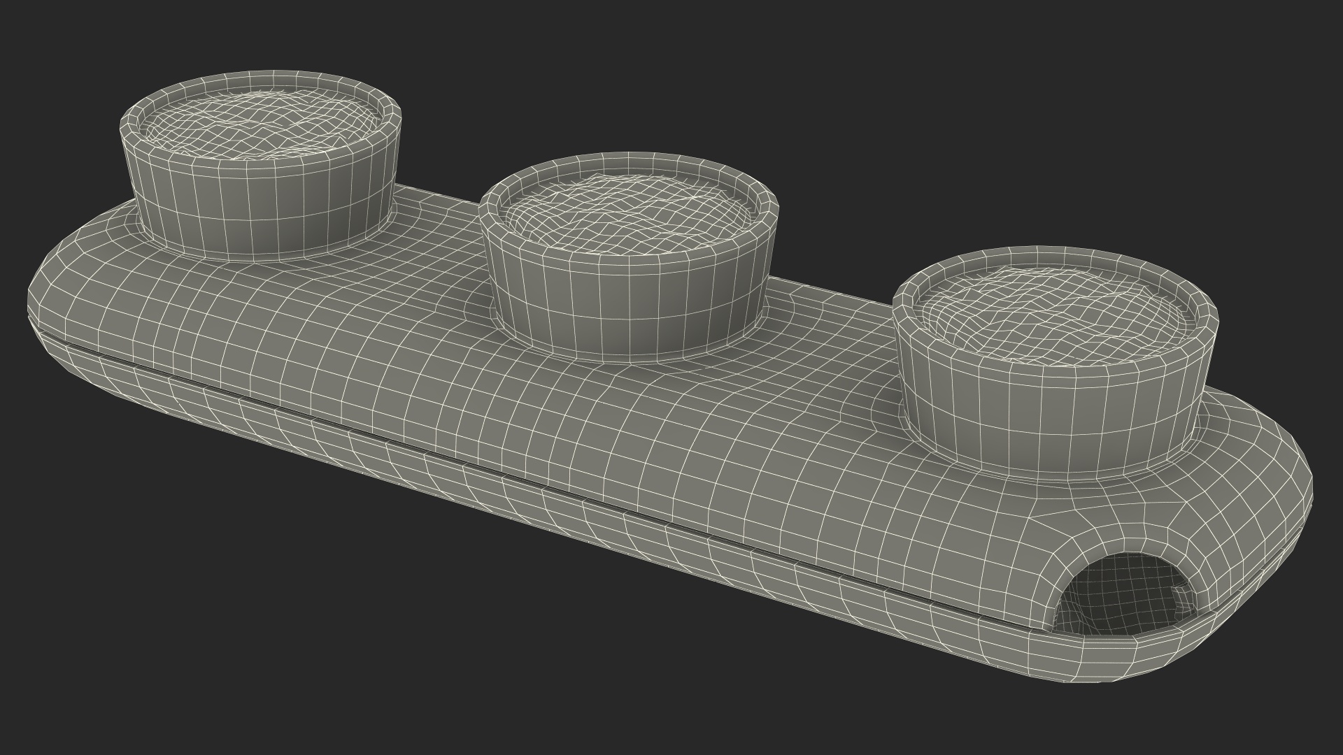 Trio Fresh Herb Pot Sagaform Green 3D model