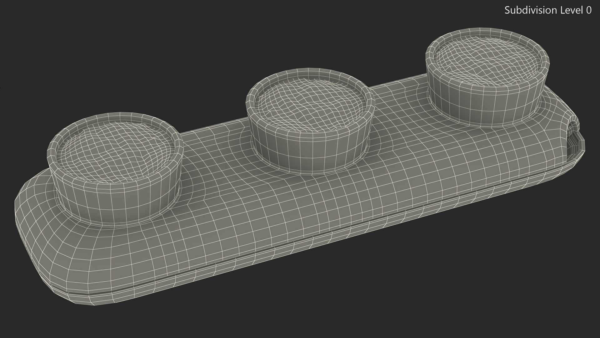Trio Fresh Herb Pot Sagaform Green 3D model