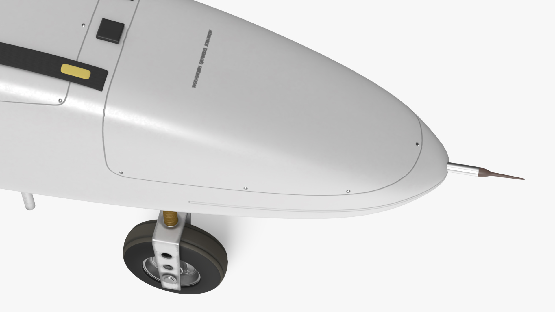 Iranian Drone Mohajer-6 White 3D model