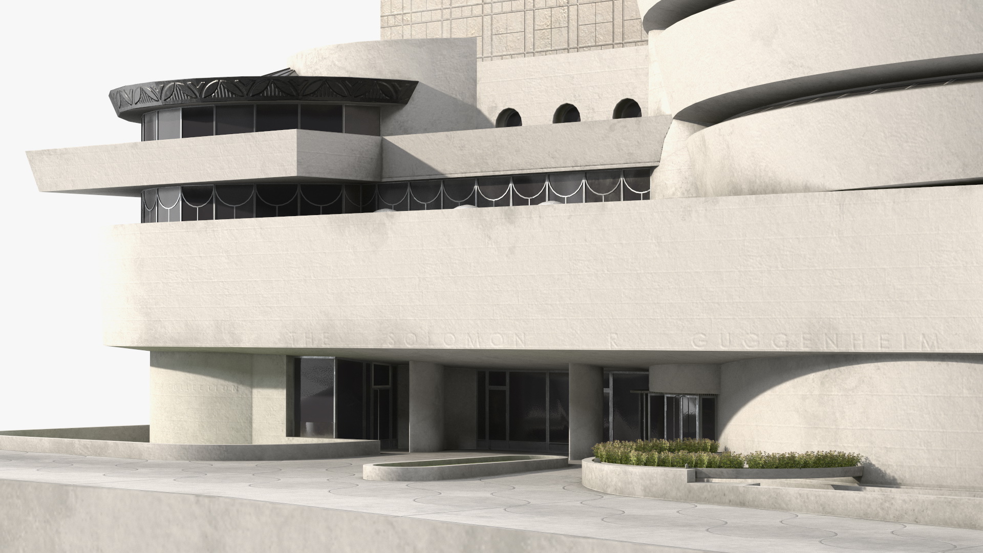 Museum Complex 3D model