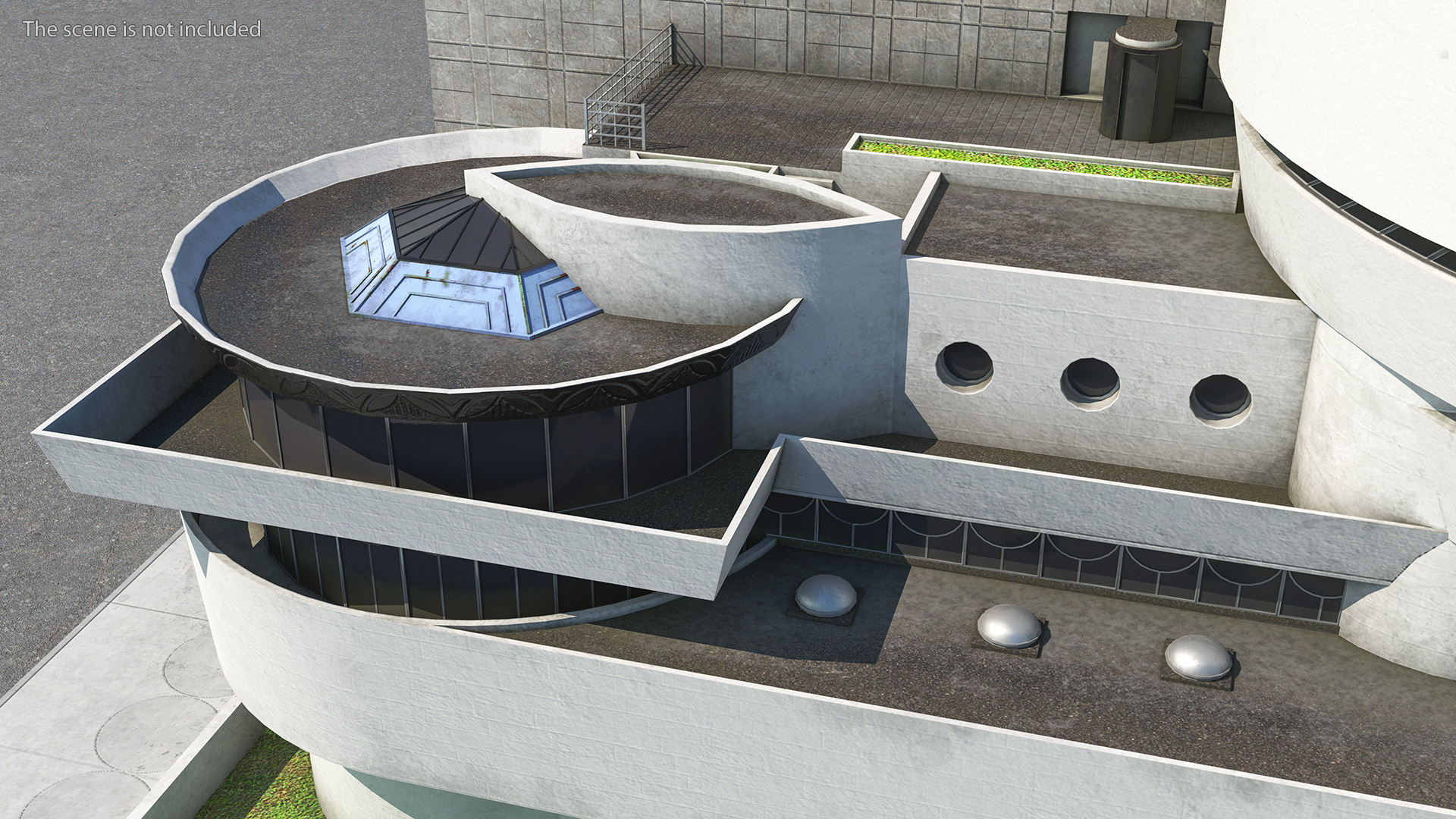Museum Complex 3D model
