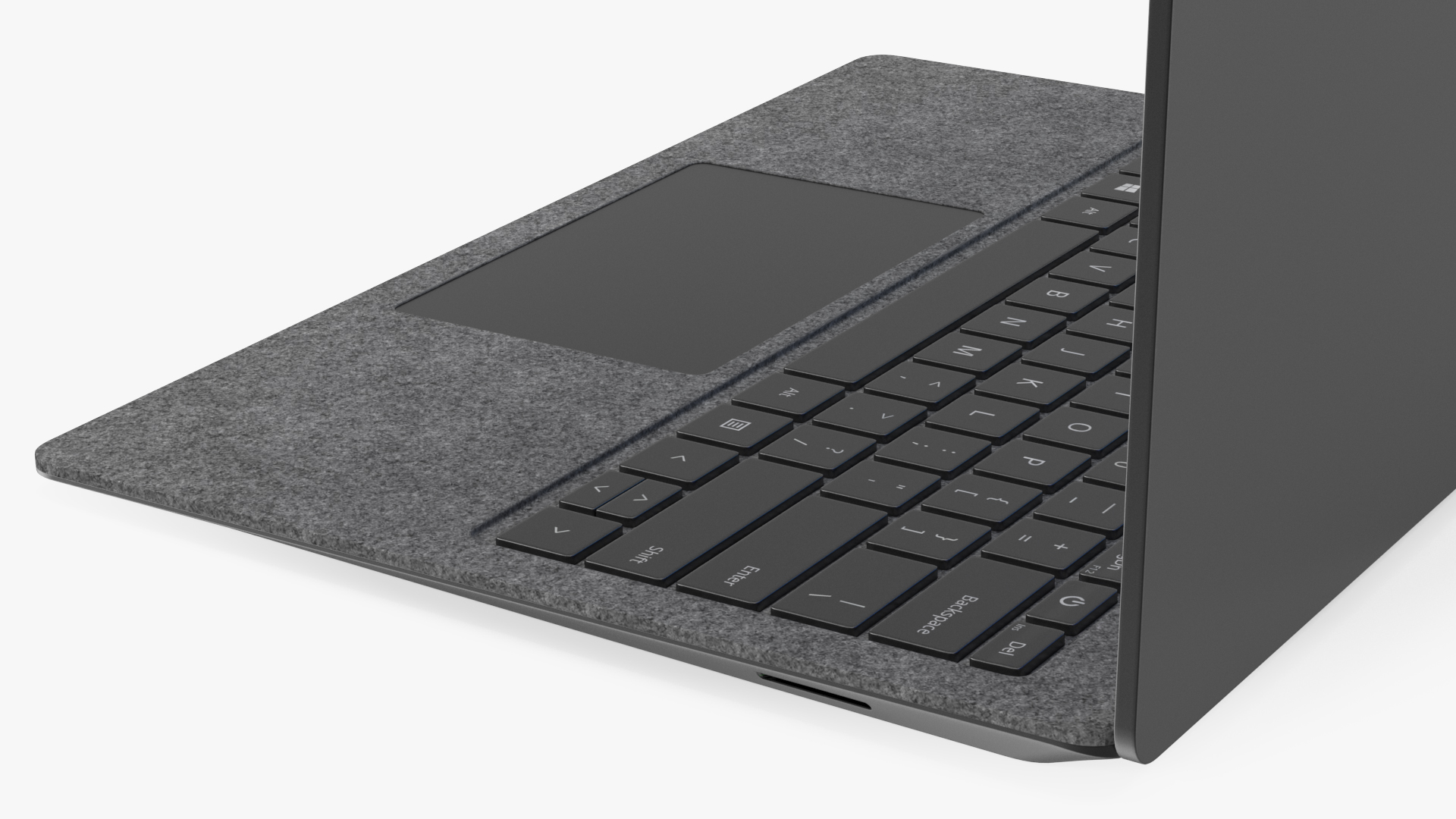 3D Microsoft Surface Laptop 4 13 Inch Matte Black