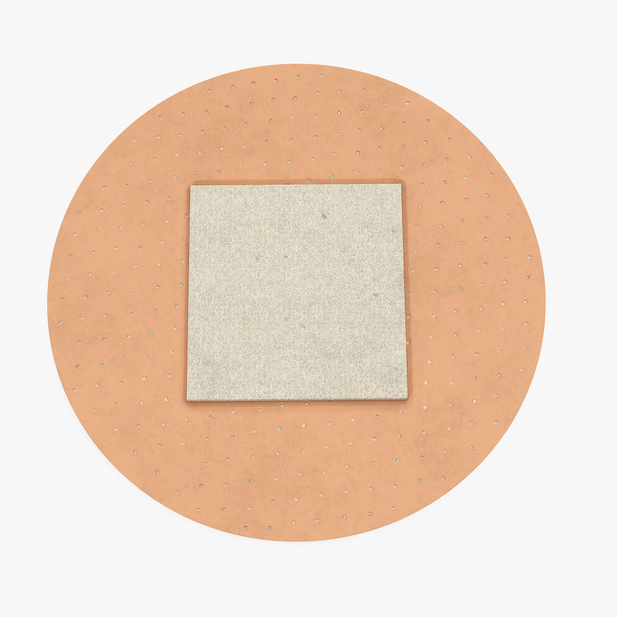 Round Band Aid 3D Model