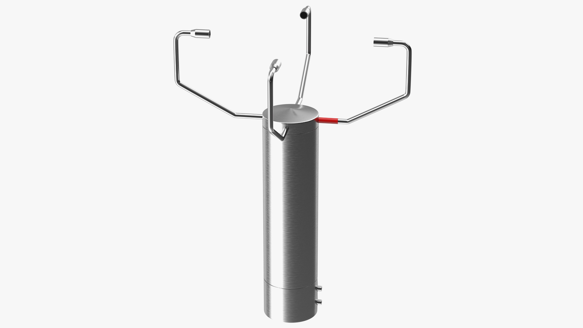Ultrasonic Wind Speed and Direction Sensor 3D