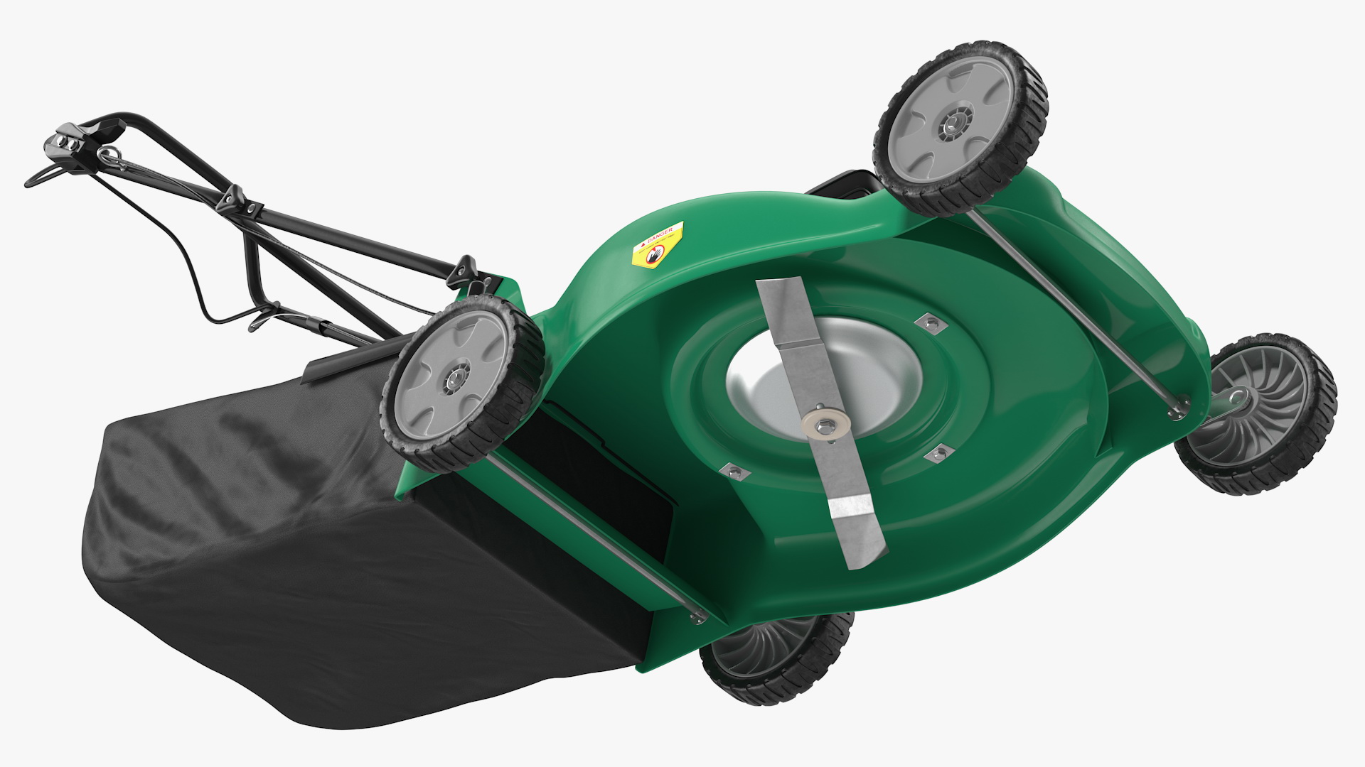 Cordless Push Lawn Mower 3D model