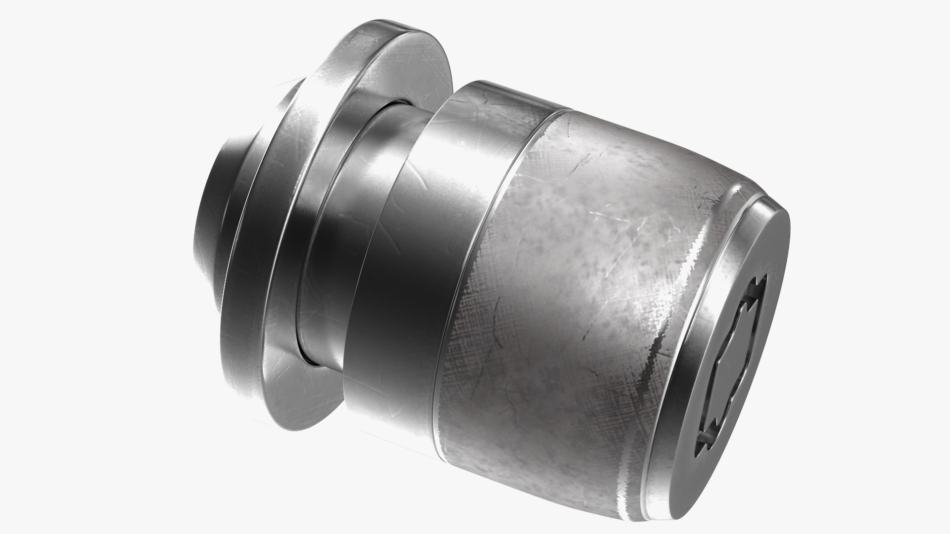 Alloy Wheel Lock with Key Set 3D model