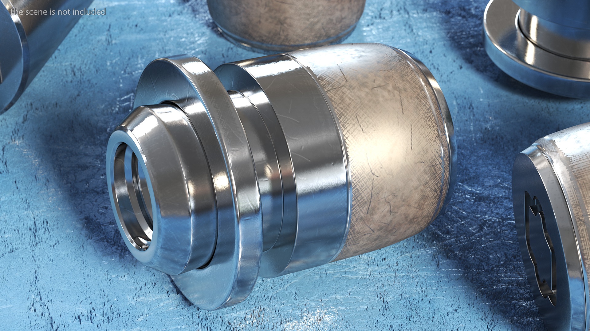 Alloy Wheel Lock with Key Set 3D model