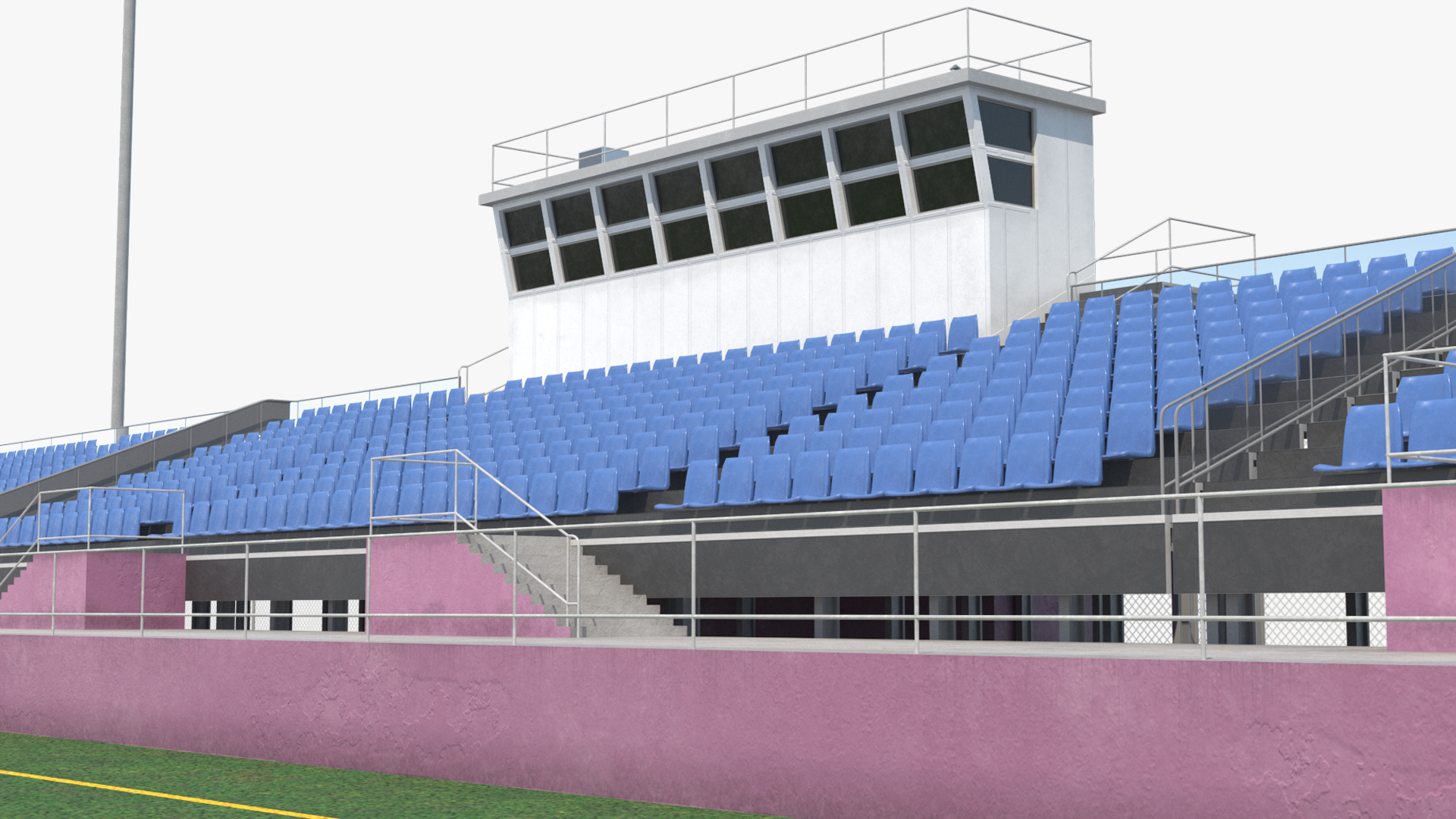 Outdoor American Football Field - view 8