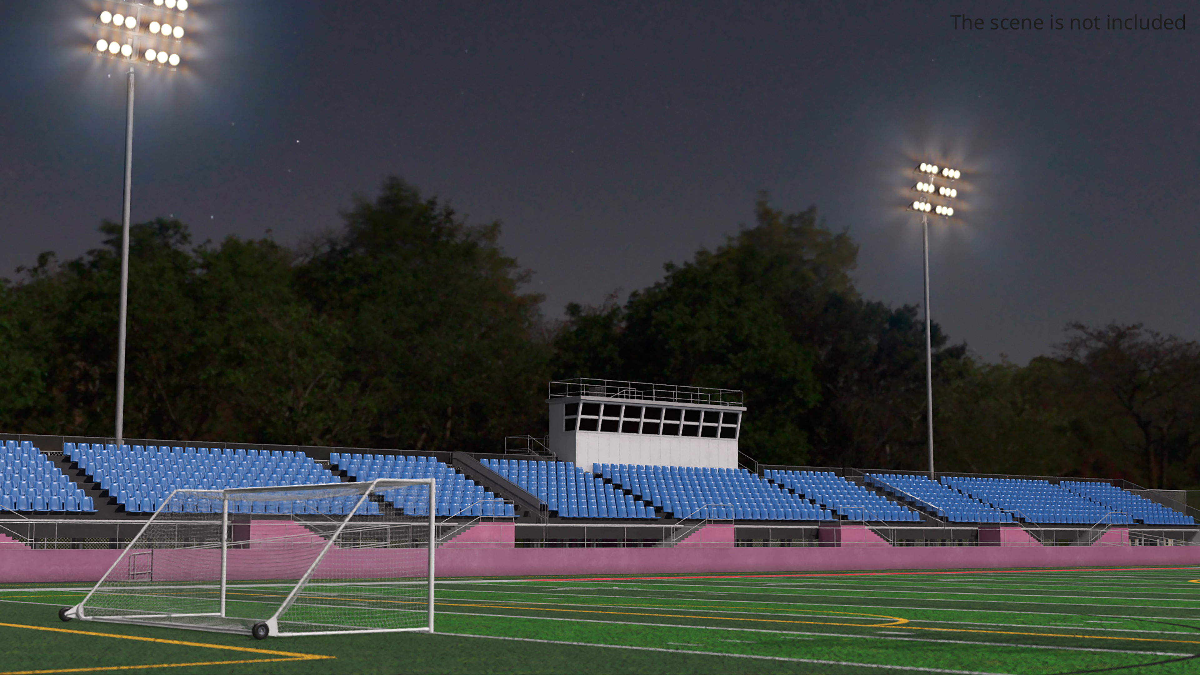 Outdoor American Football Field - view 2