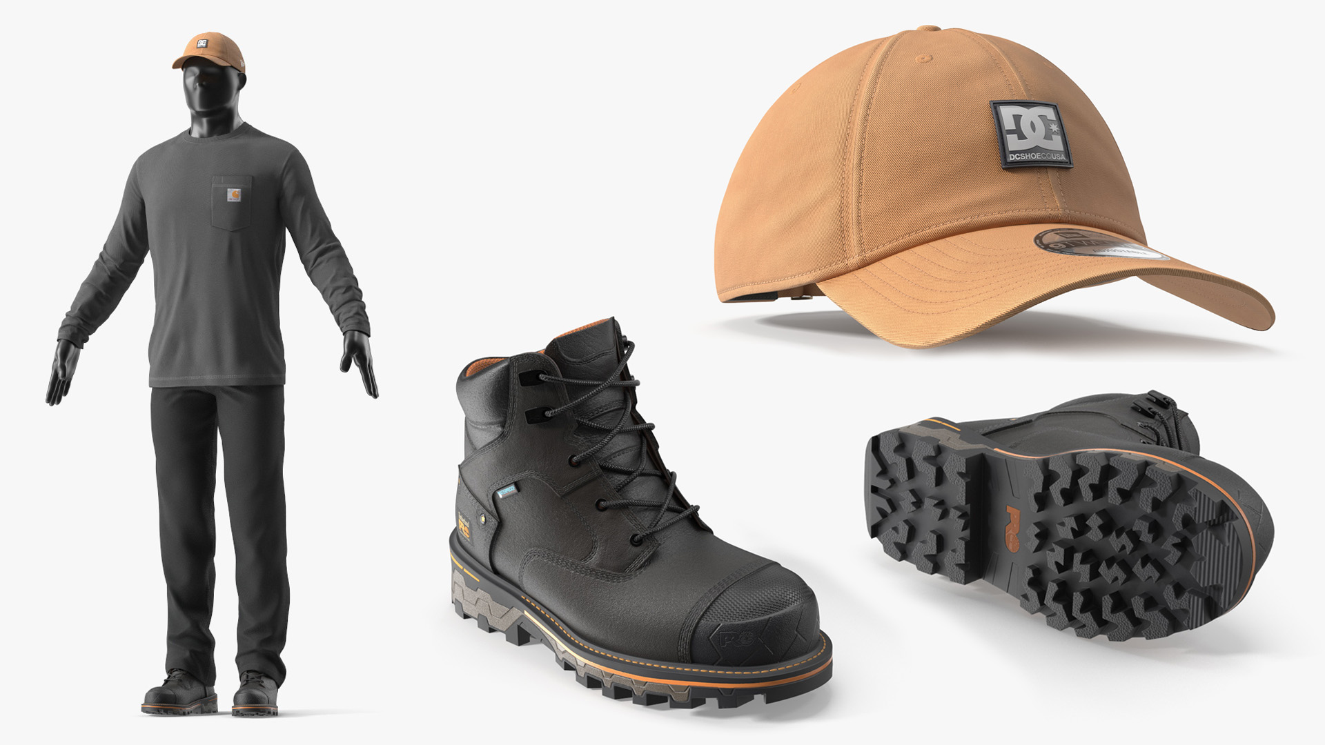 Carhartt Stocker Outfit Black