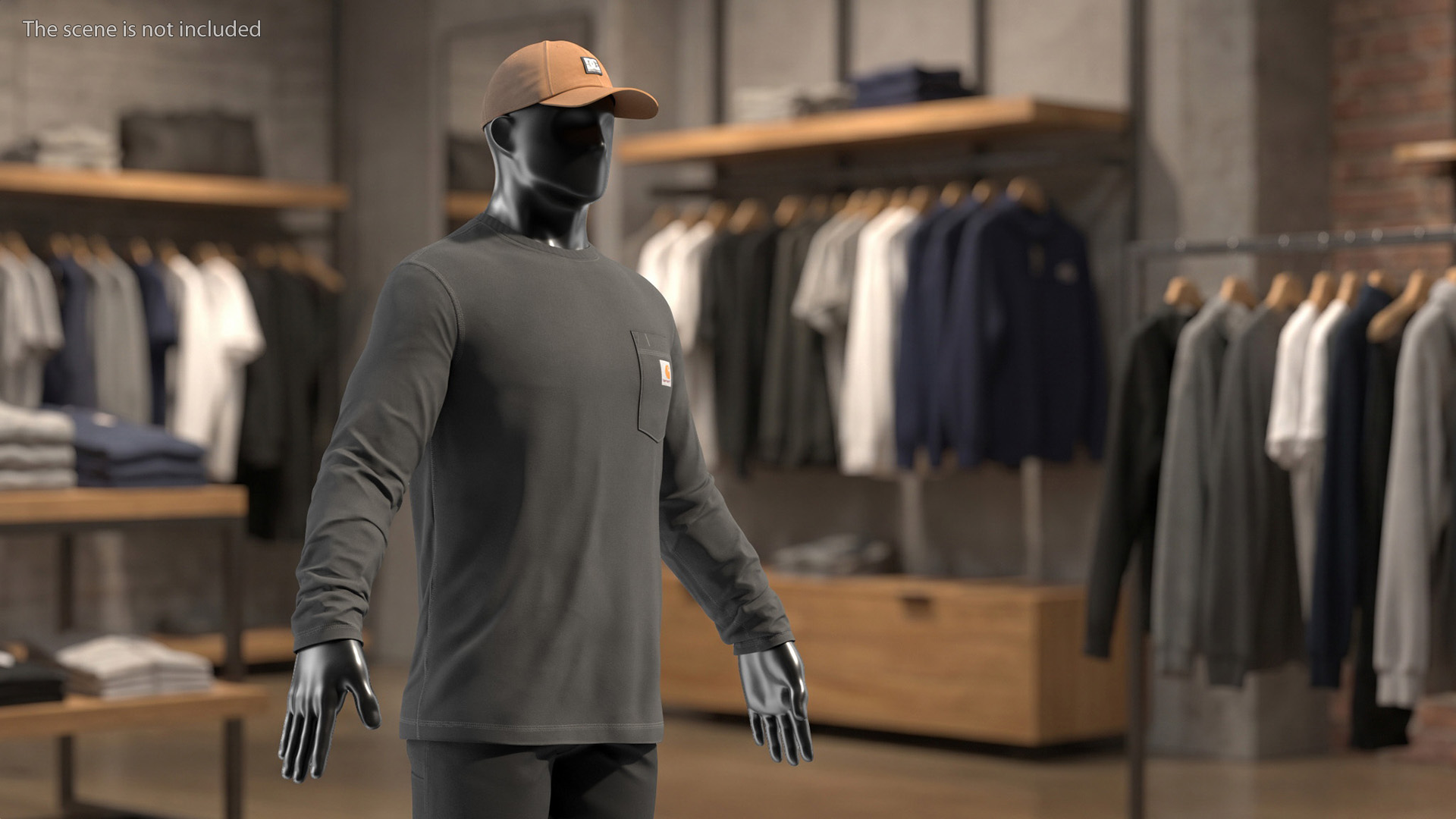 Carhartt Stocker Outfit Black, view 2