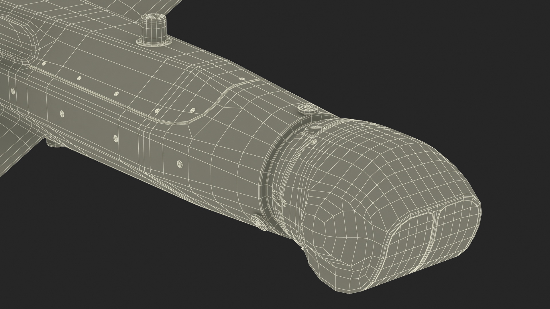 Kamikaze Attack Unmanned Aerial Vehicle 3D model