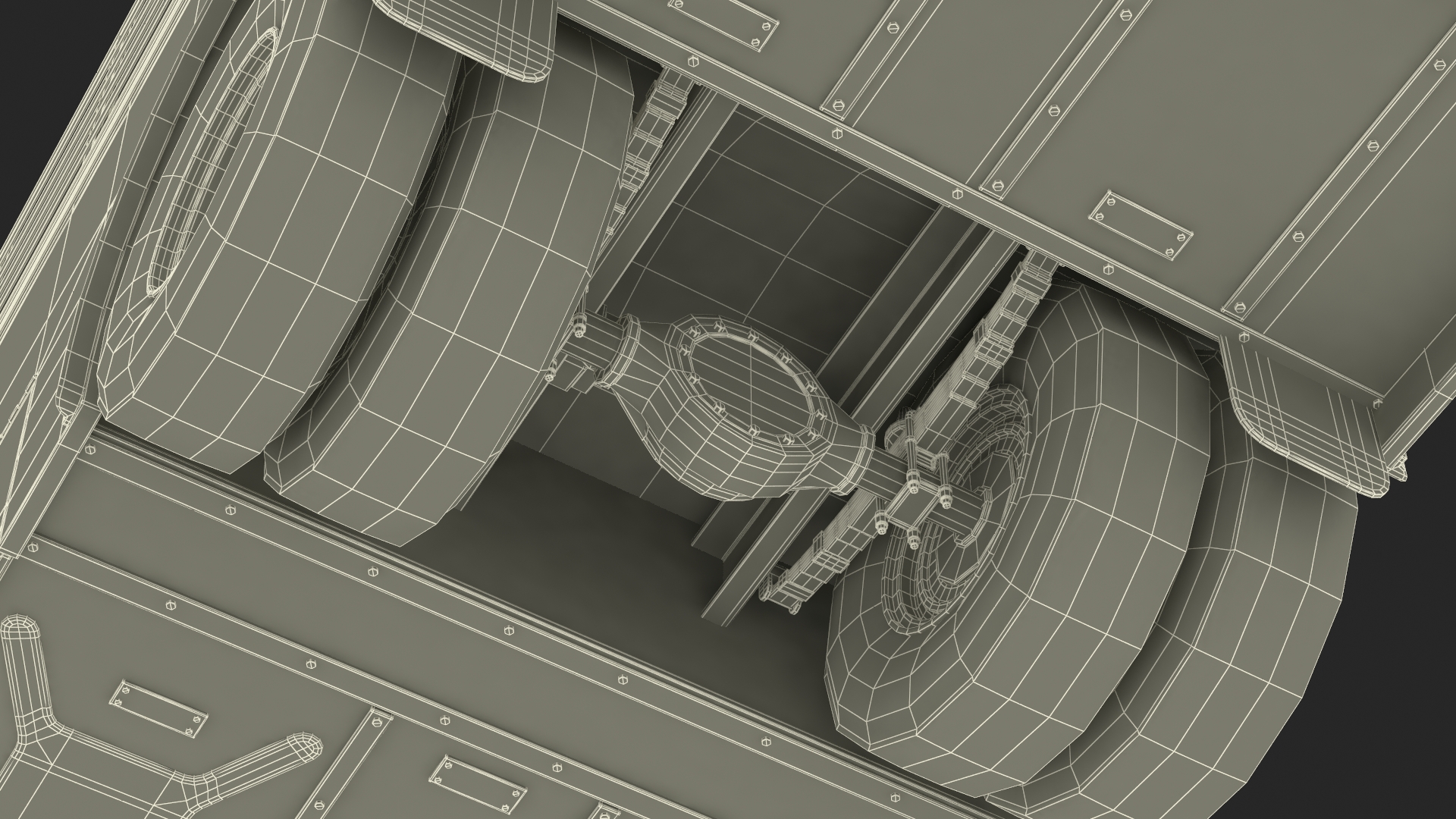 3D model Thomas Saf T Liner Prison Transport Bus Simple Interior