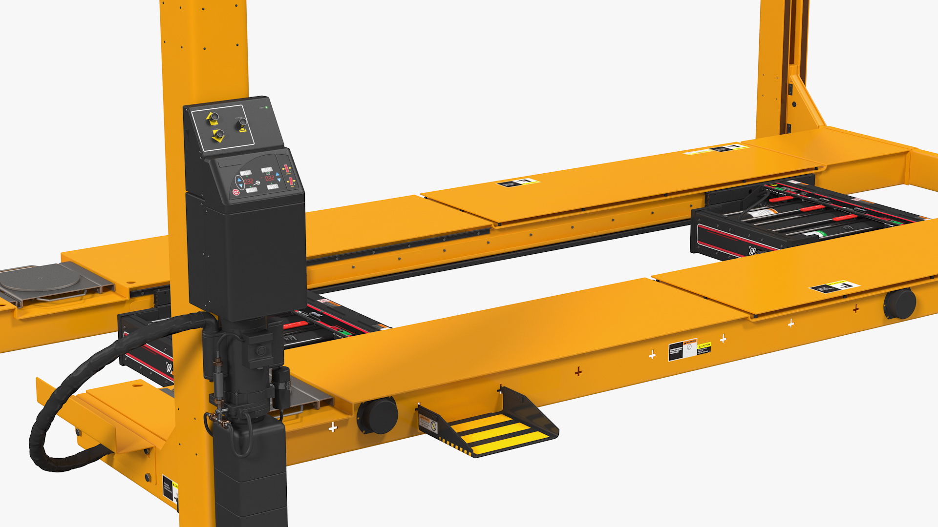 Wheel Alignment Equipment Generic with Car 3D