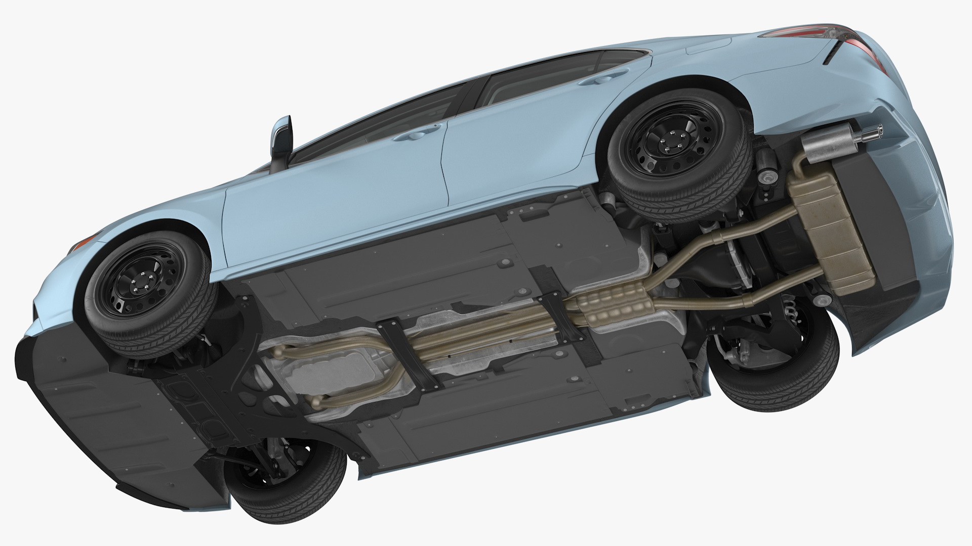 Wheel Alignment Equipment Generic with Car 3D