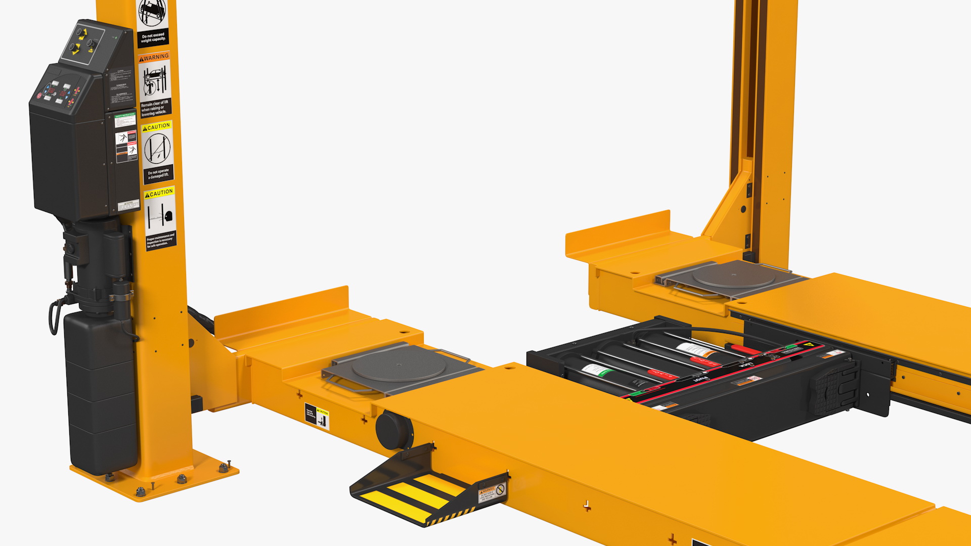 Wheel Alignment Equipment Generic with Car 3D