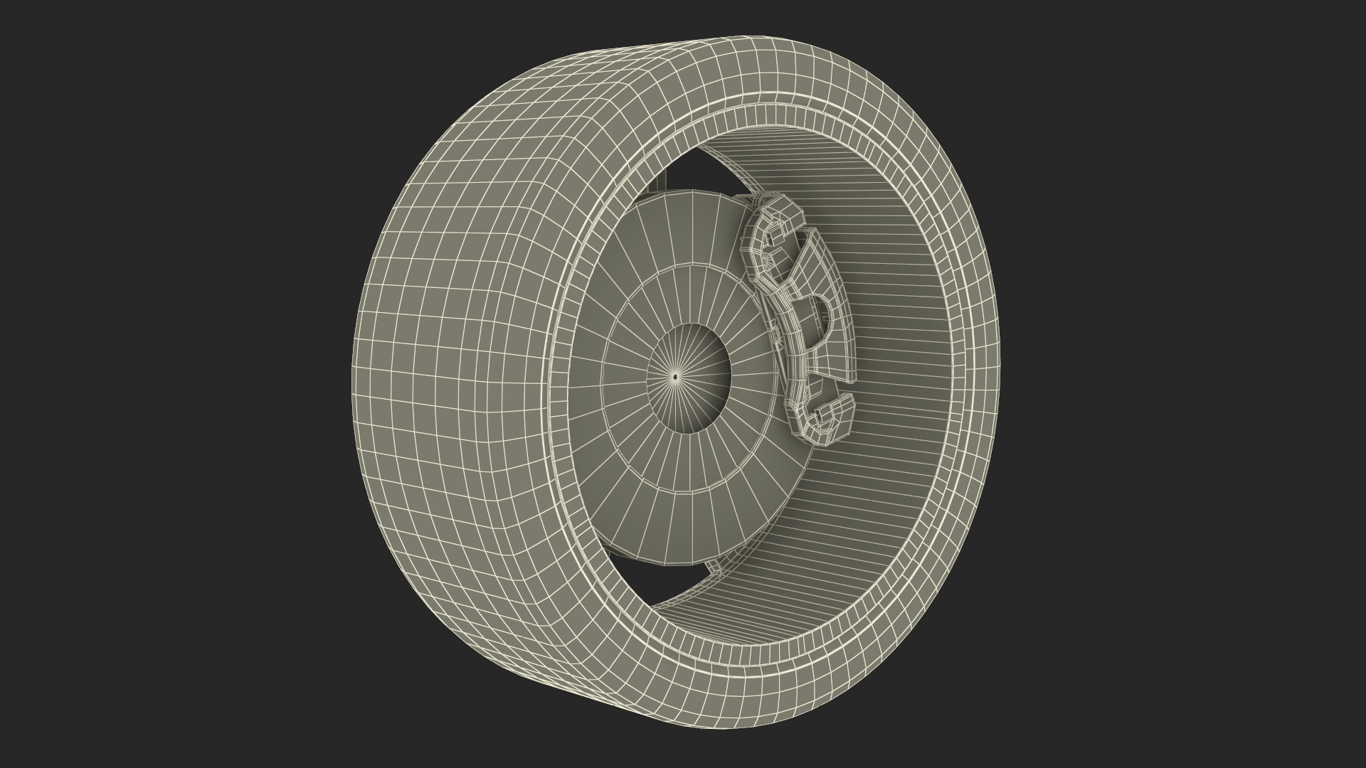 3D Toyota Camry Wheel model