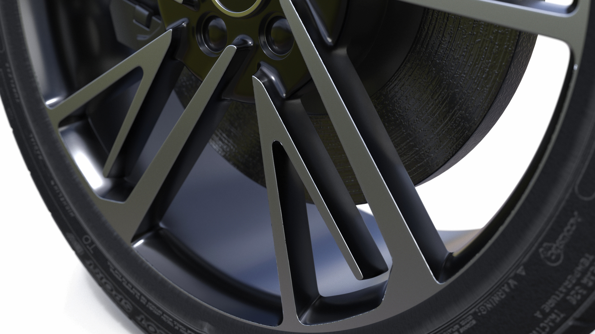 3D Toyota Camry Wheel model