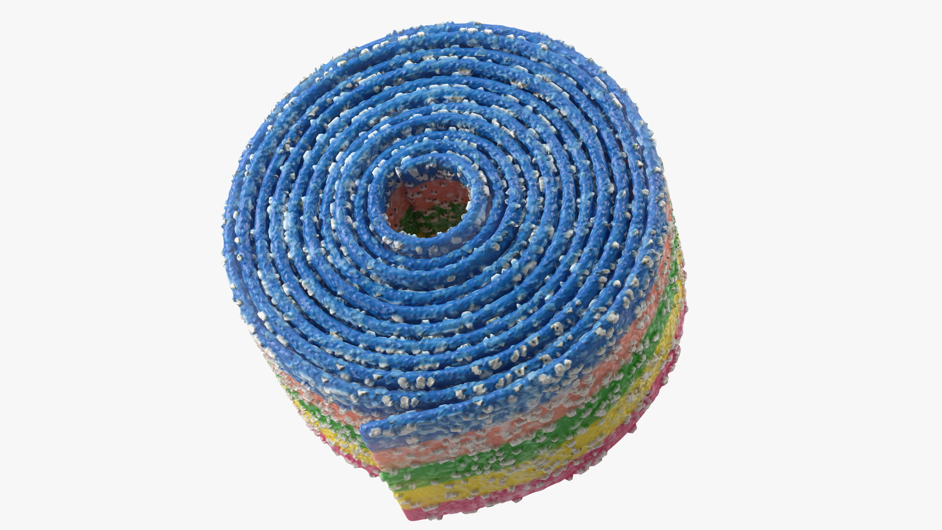 3D model Colorful Licorice Rolled Belt Candy