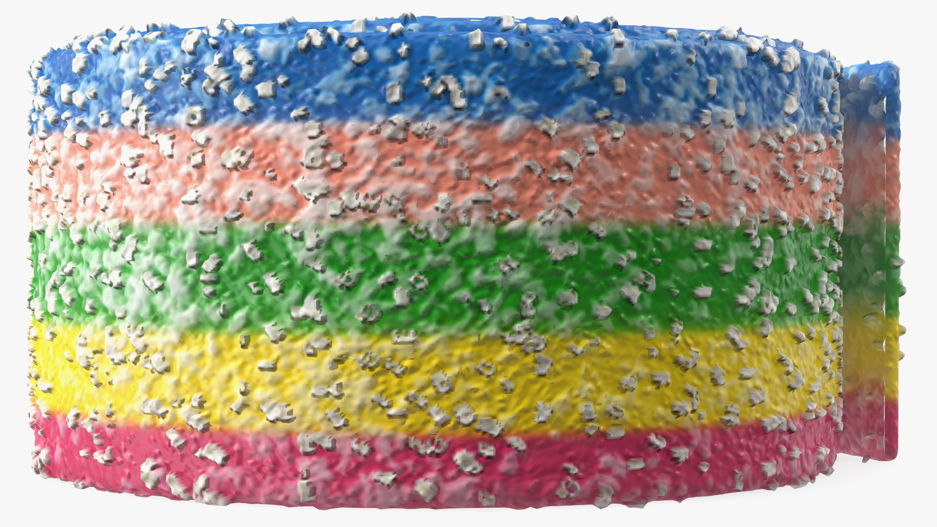 3D model Colorful Licorice Rolled Belt Candy