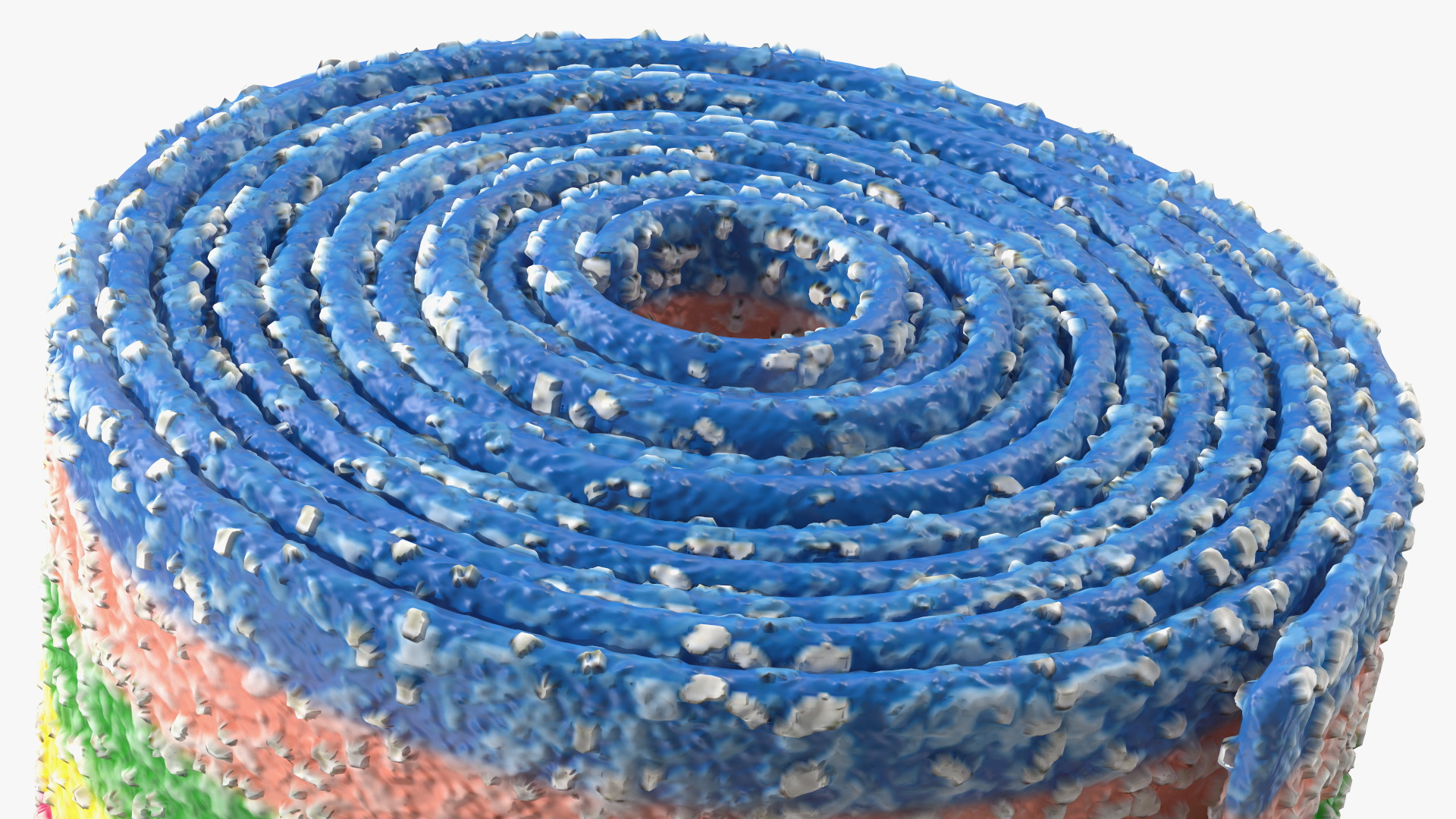 3D model Colorful Licorice Rolled Belt Candy