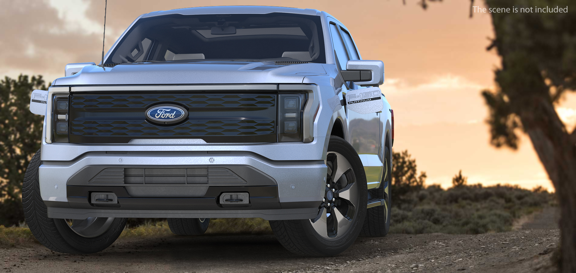 Ford F-150 Lightning Rigged 3D