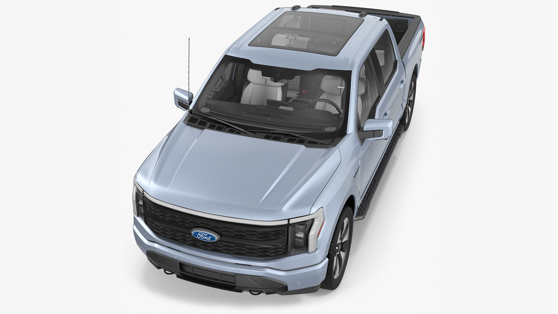 Ford F-150 Lightning Rigged 3D