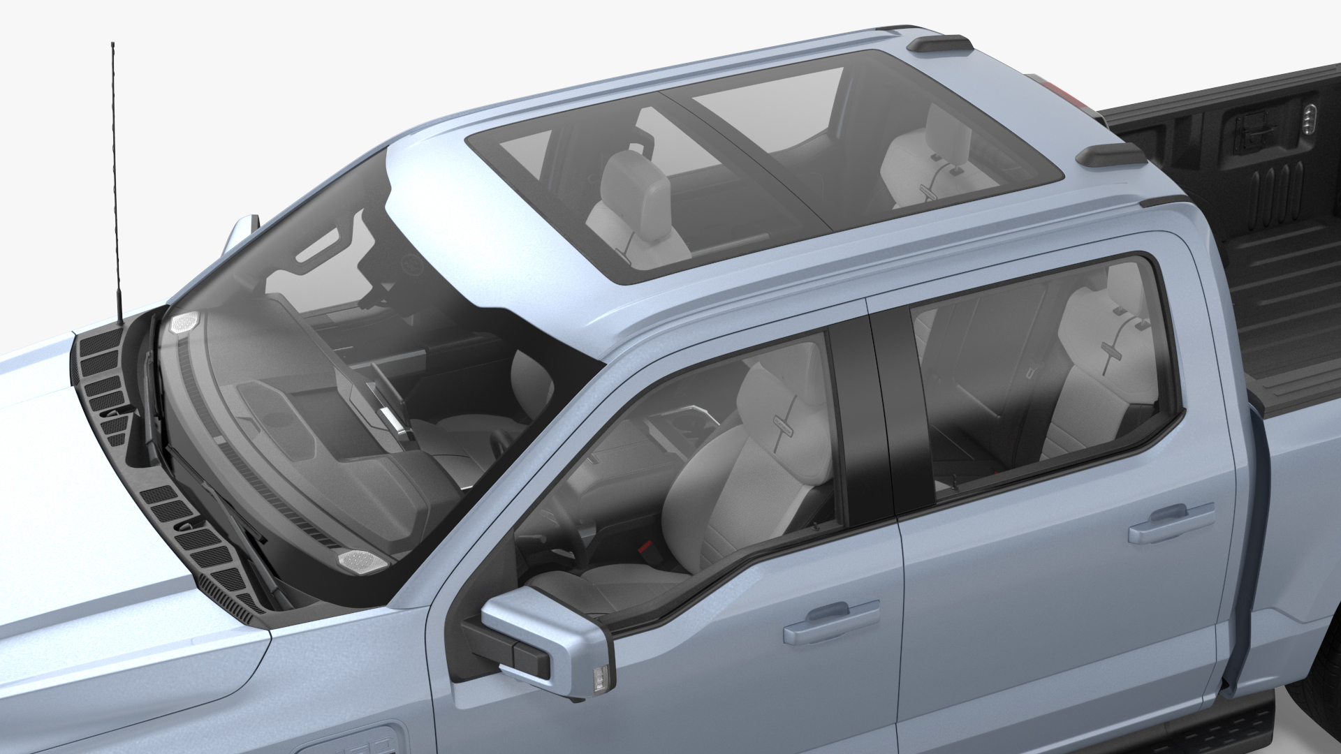 Ford F-150 Lightning Rigged 3D