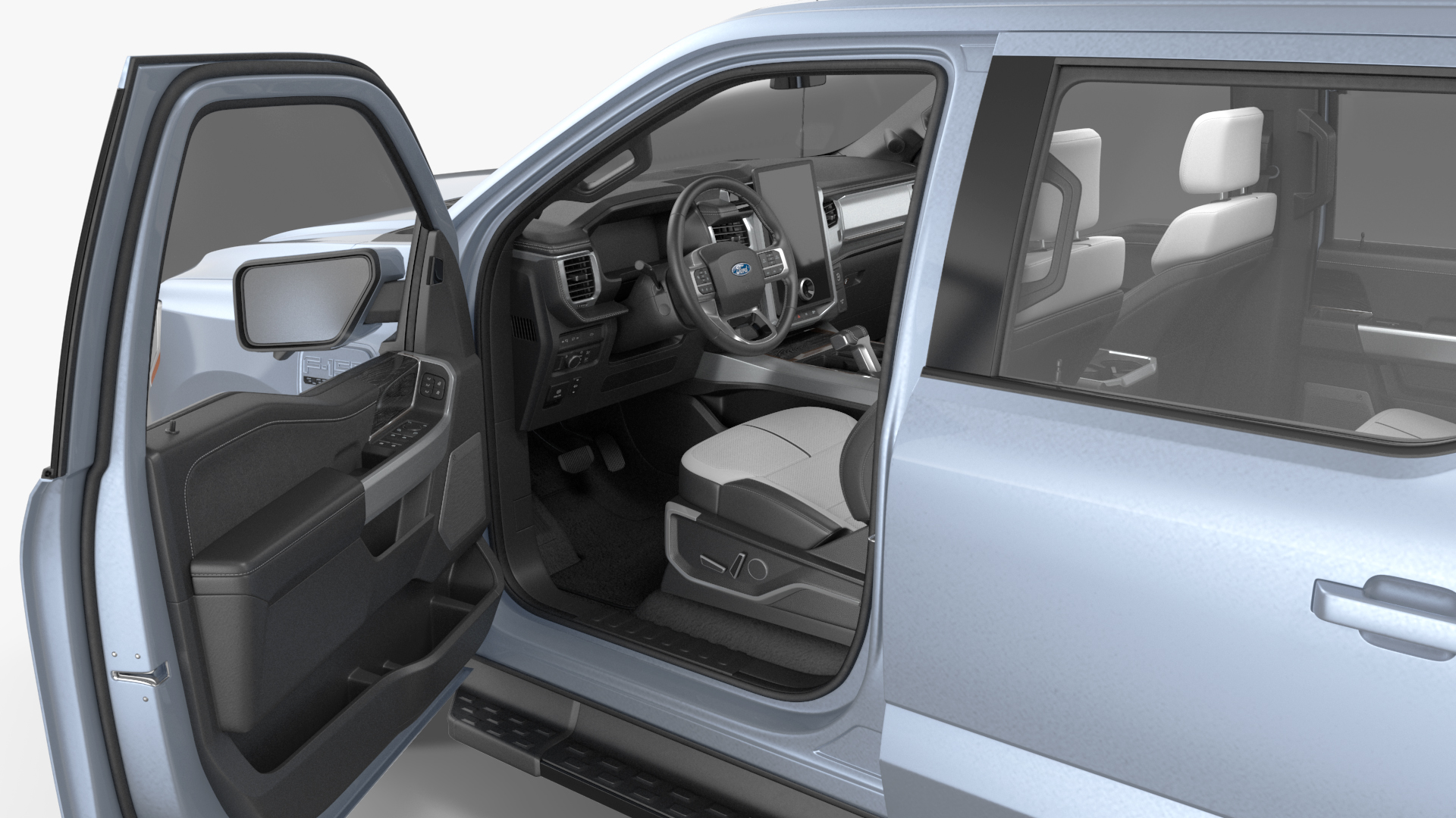 Ford F-150 Lightning Rigged 3D