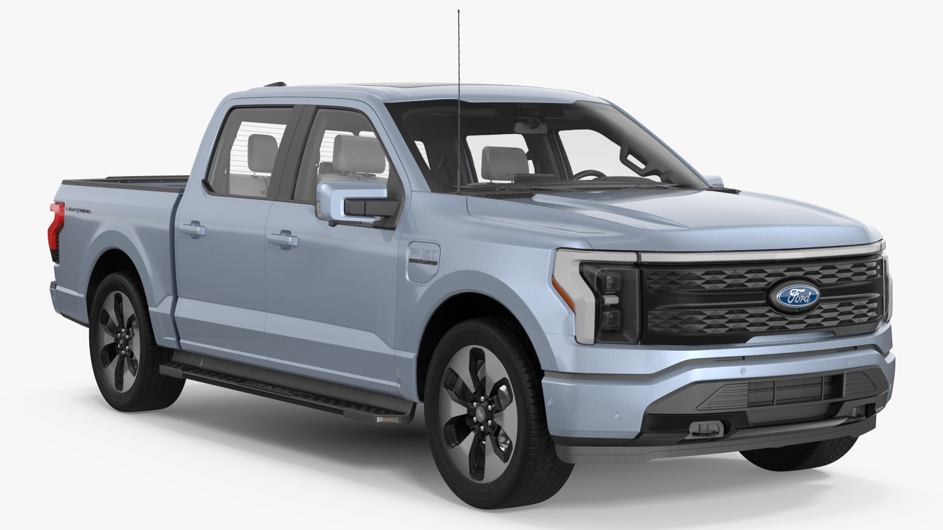 Ford F-150 Lightning Rigged 3D