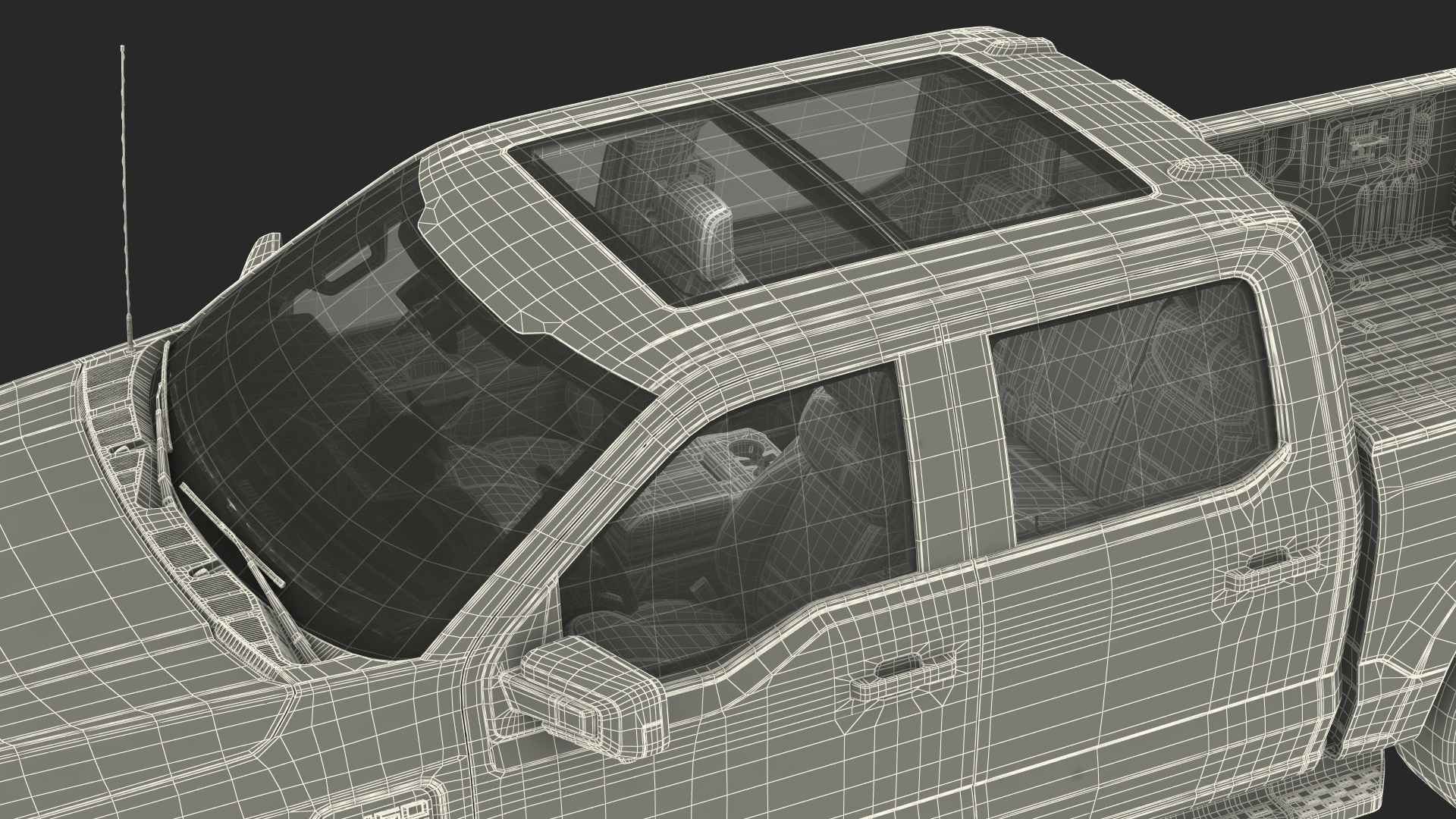 Ford F-150 Lightning Rigged 3D