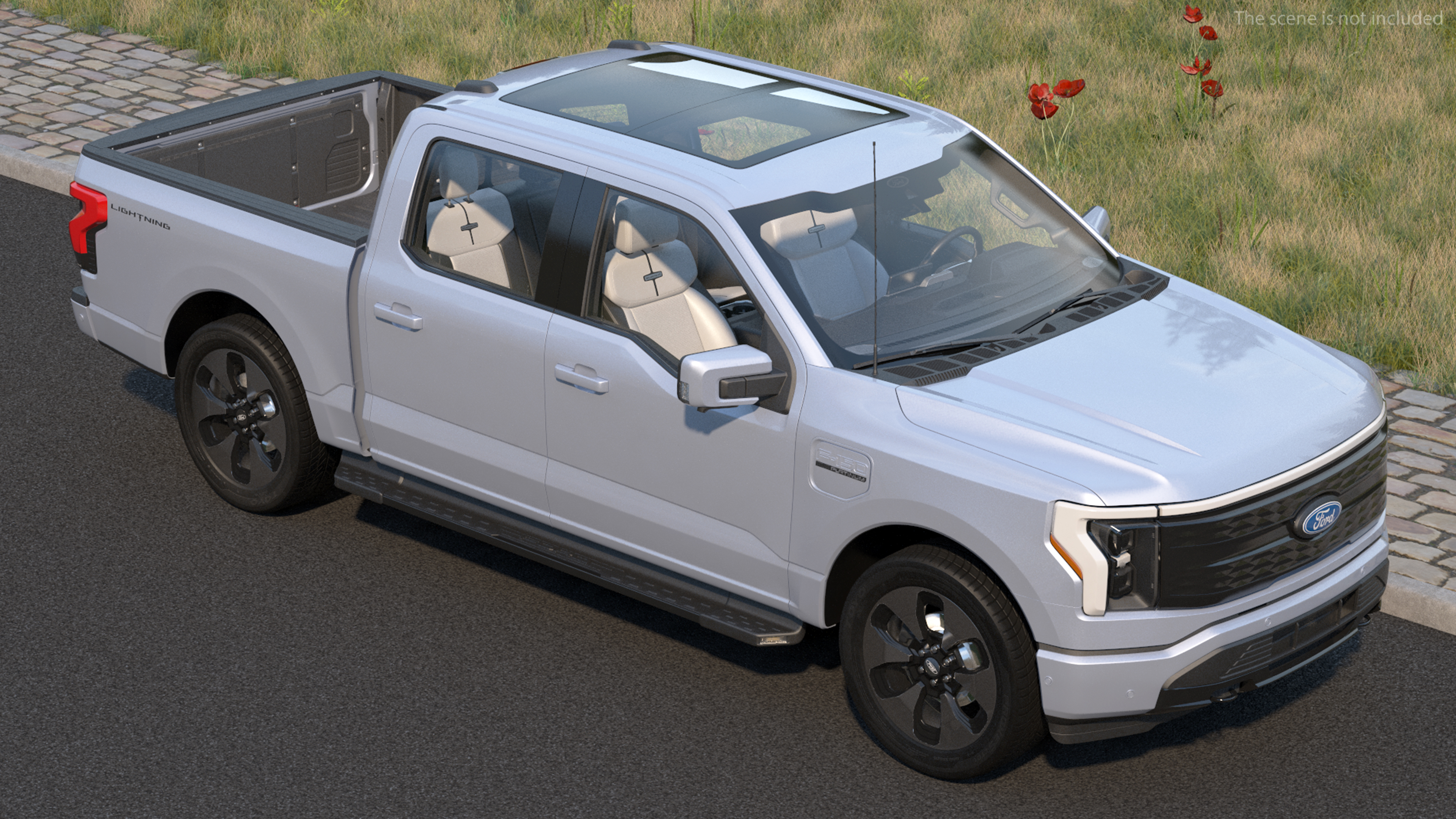 Ford F-150 Lightning Rigged 3D