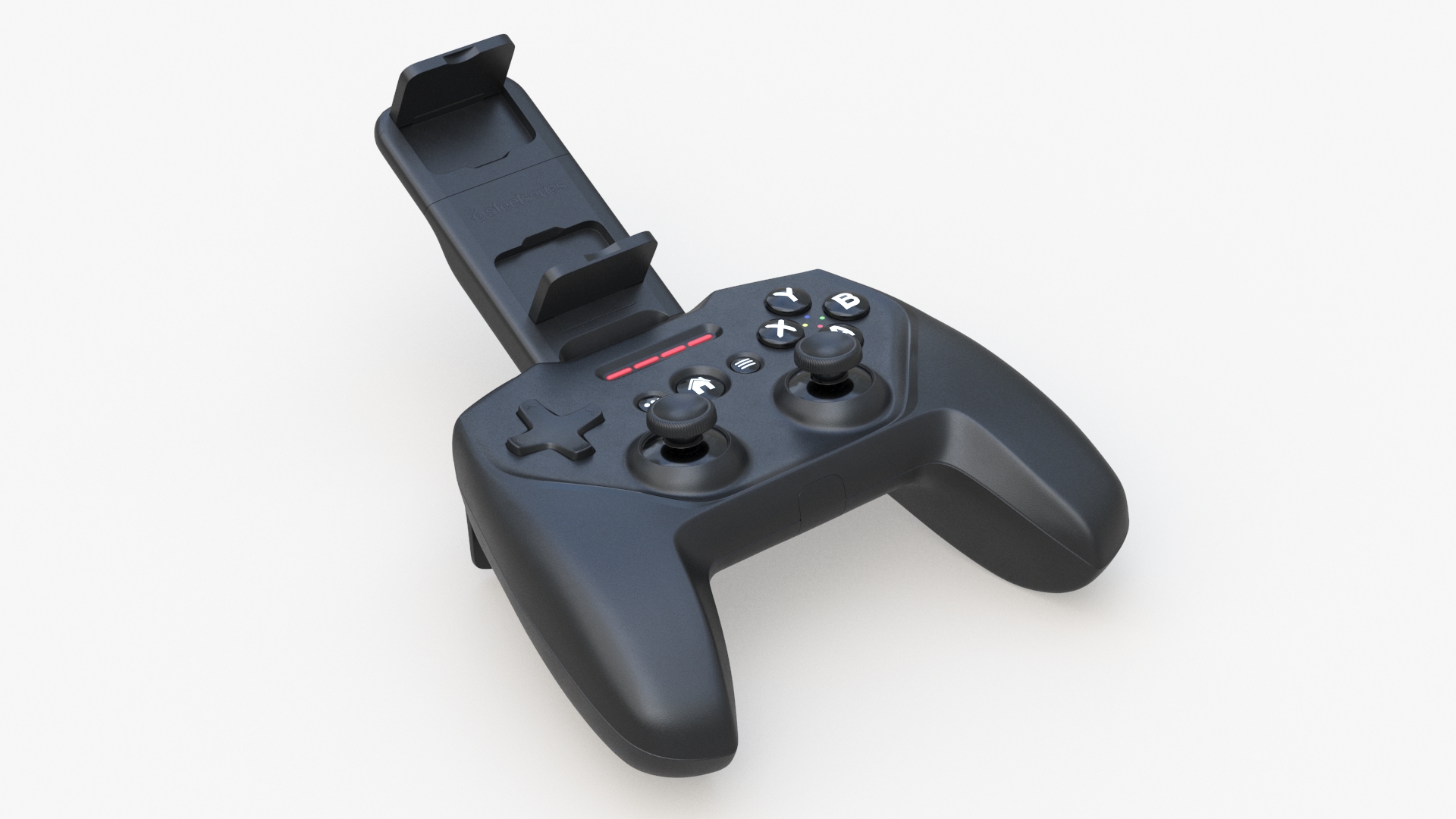 SteelSeries Mobile Gaming Controller With Smartphone Holder 3D model