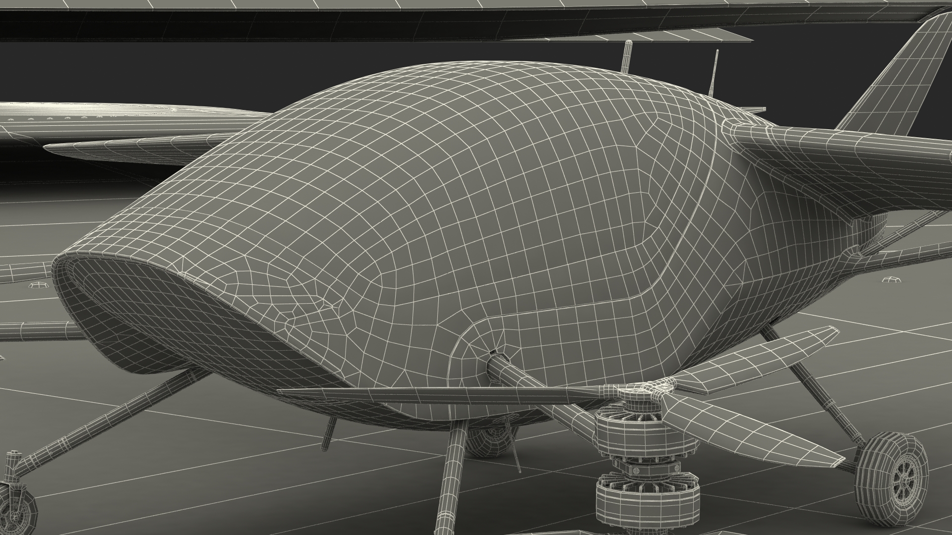 3D model Air Taxi Landing Pad