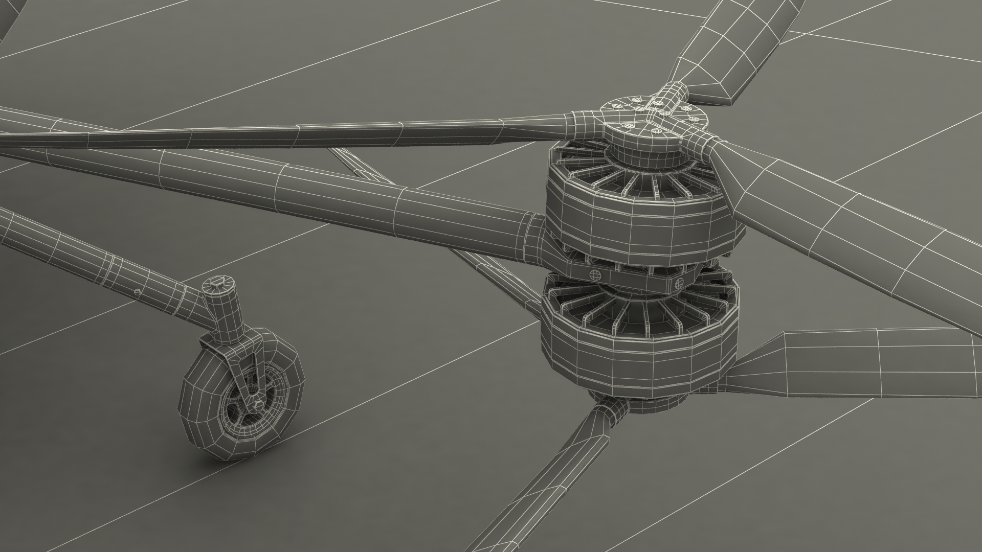 3D model Air Taxi Landing Pad