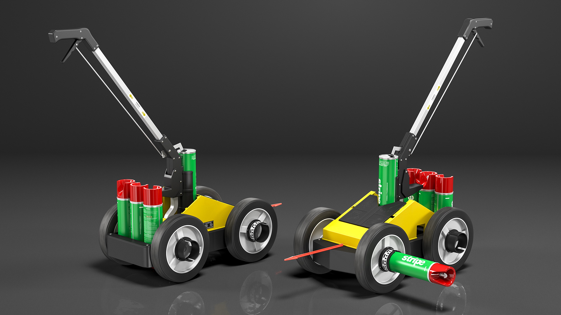 3D Line Marking Applicator for Grass model
