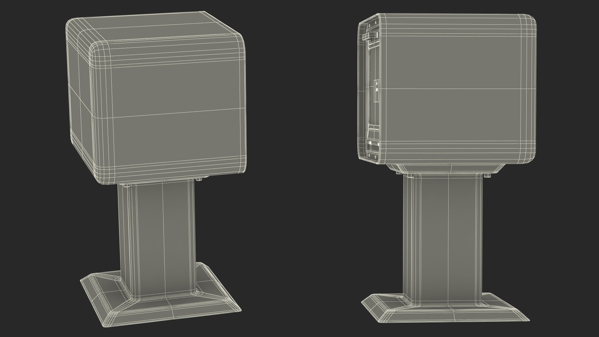 3D Urban Newspaper Vending Machine