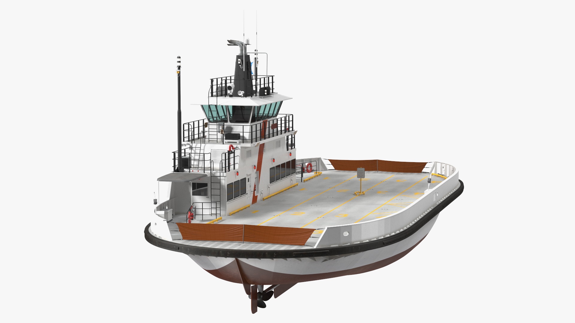 3D model Ferry Ship