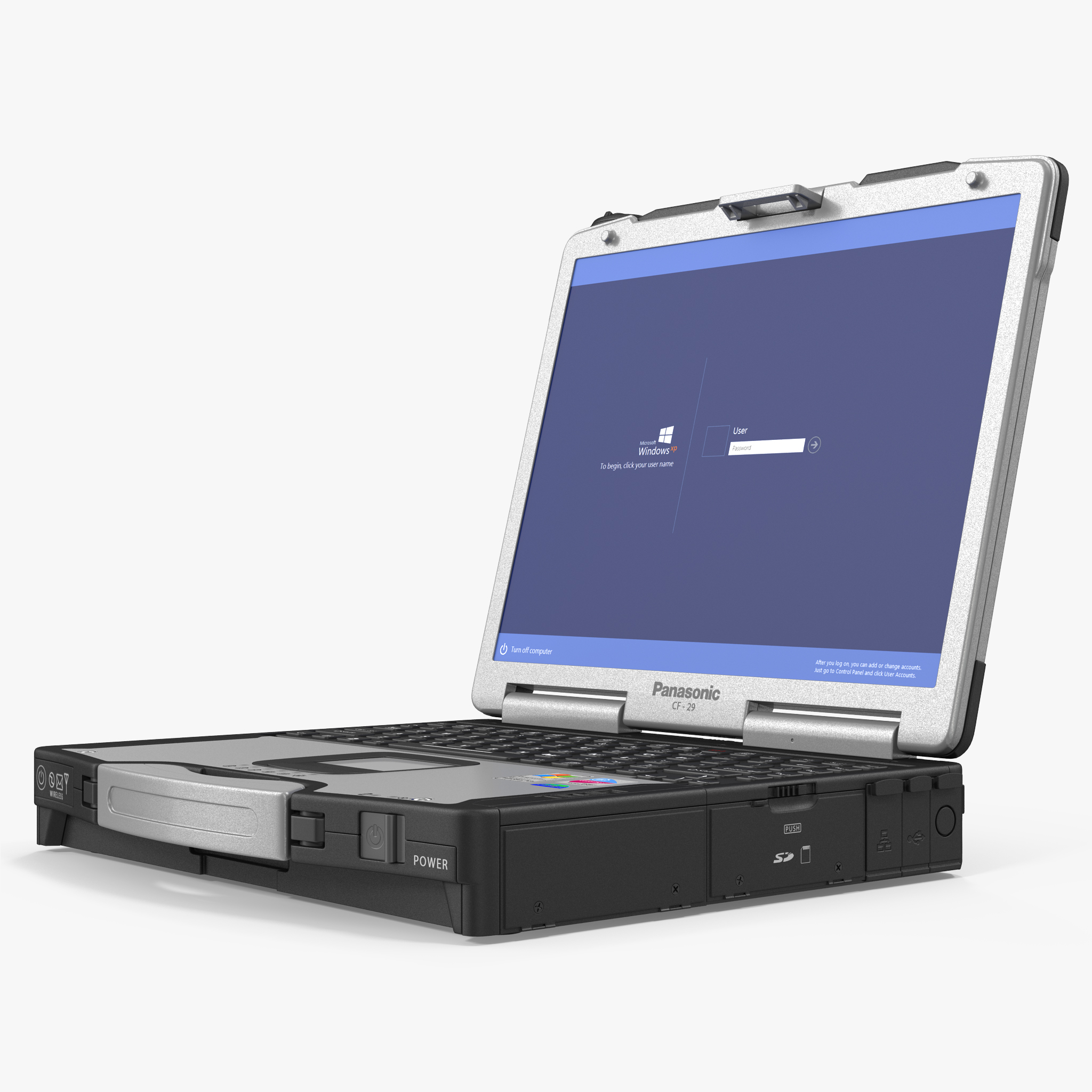 Panasonic Toughbook, view 3