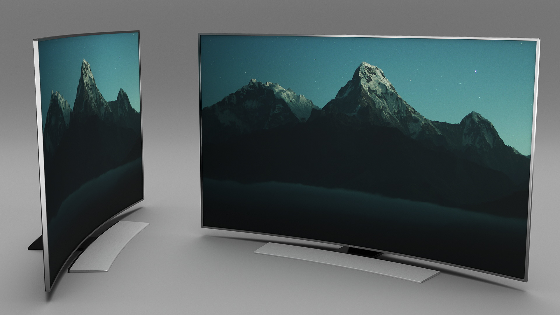 3D Curved LED Tv Samsung