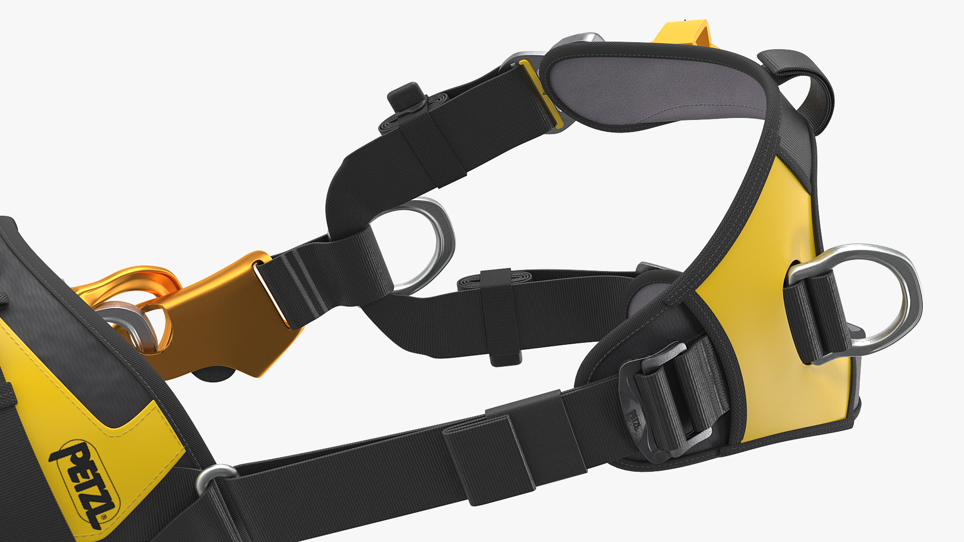 3D Petzl Astro Bod Fast Full Body Harness model