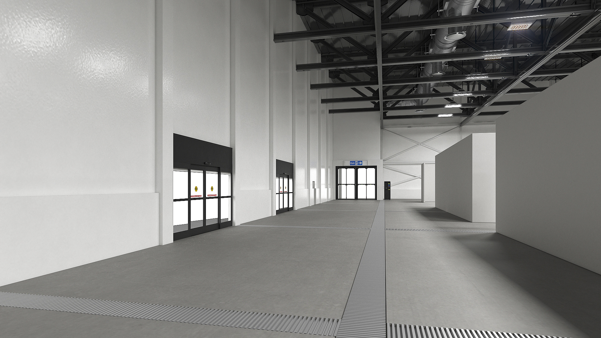 Office Cubicle Workspace 3D model