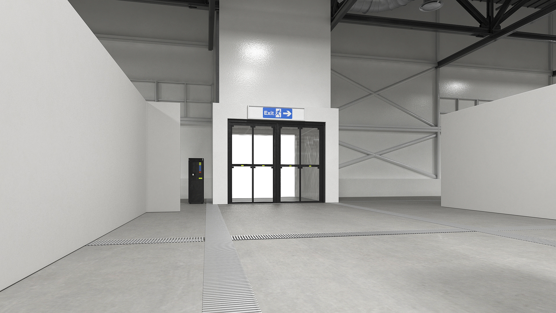 Office Cubicle Workspace 3D model