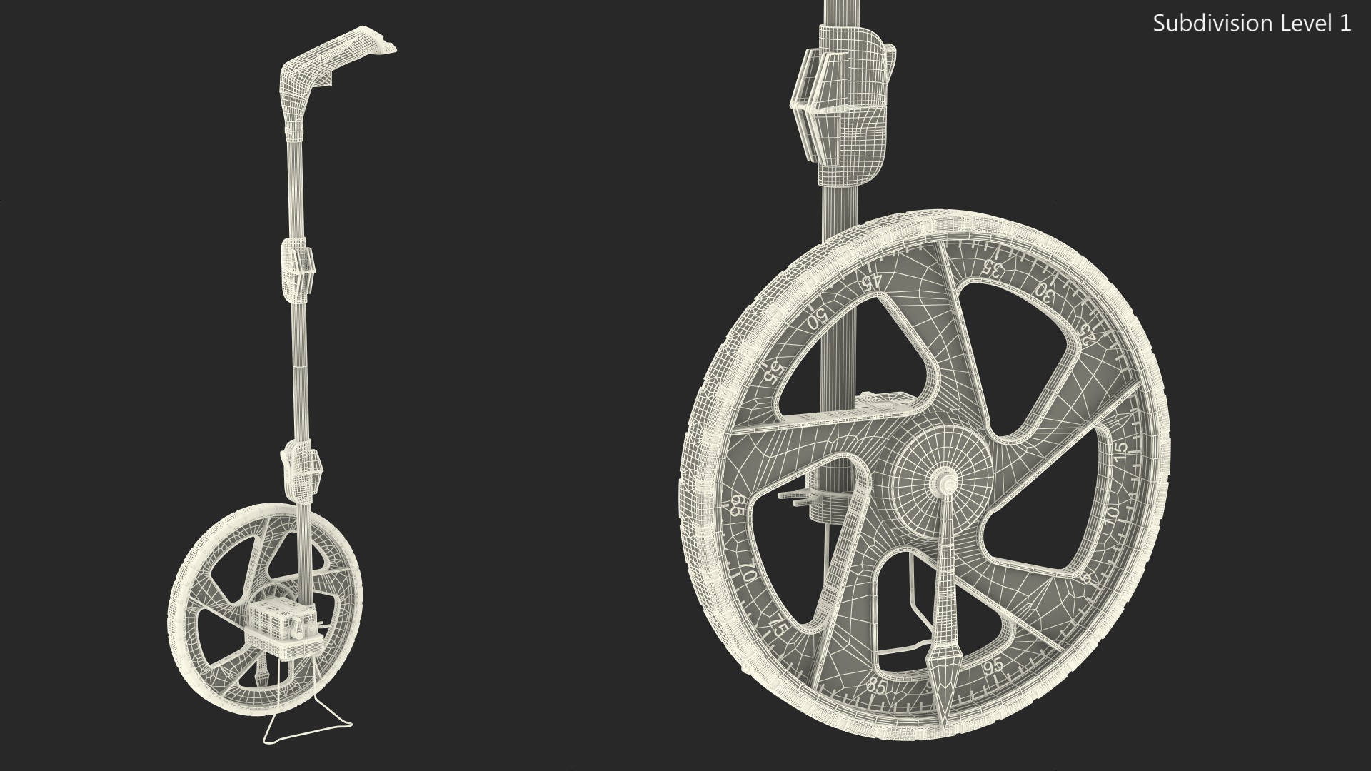 3D model Distance Measuring Wheel Zozen