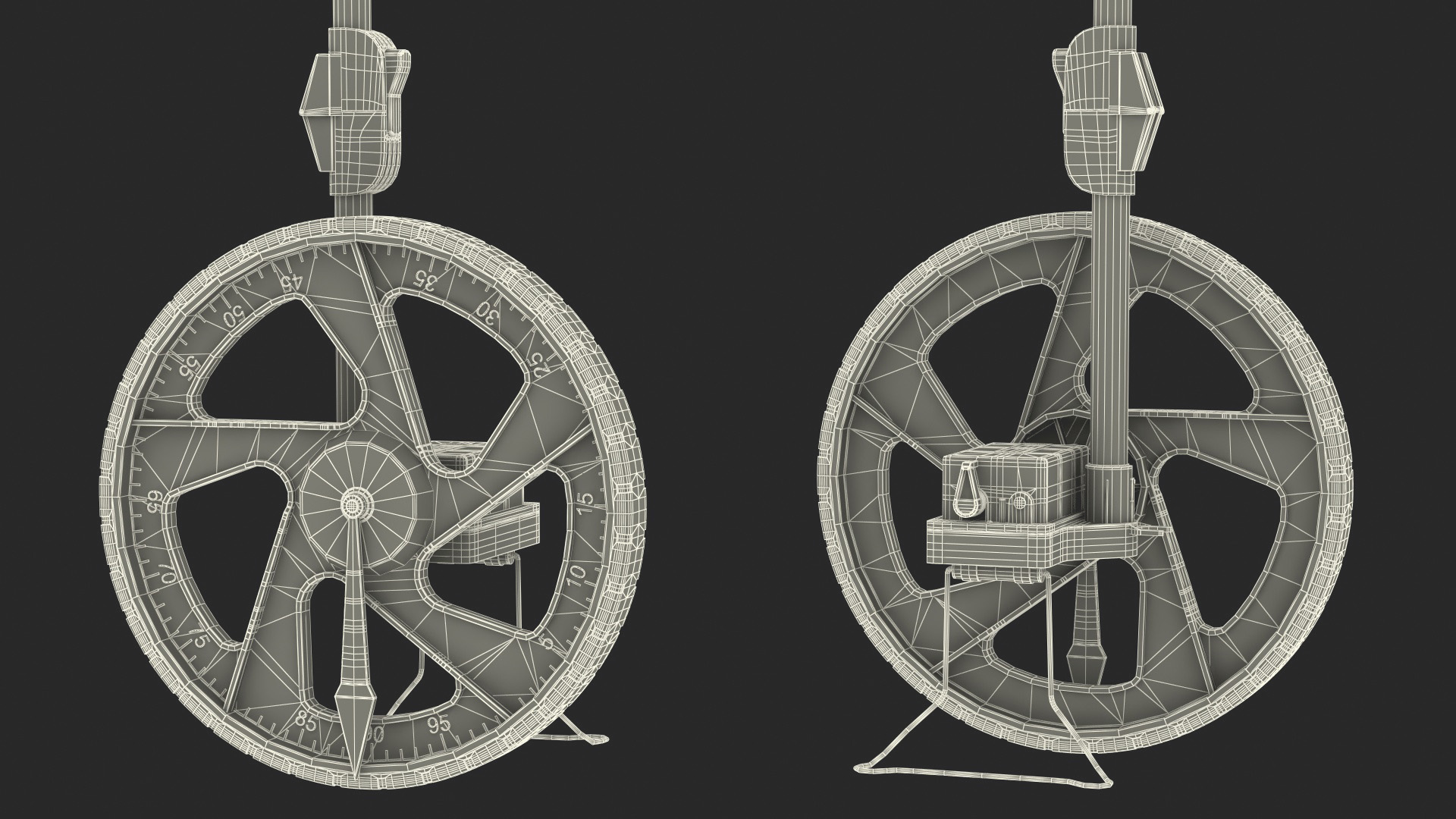 3D model Distance Measuring Wheel Zozen