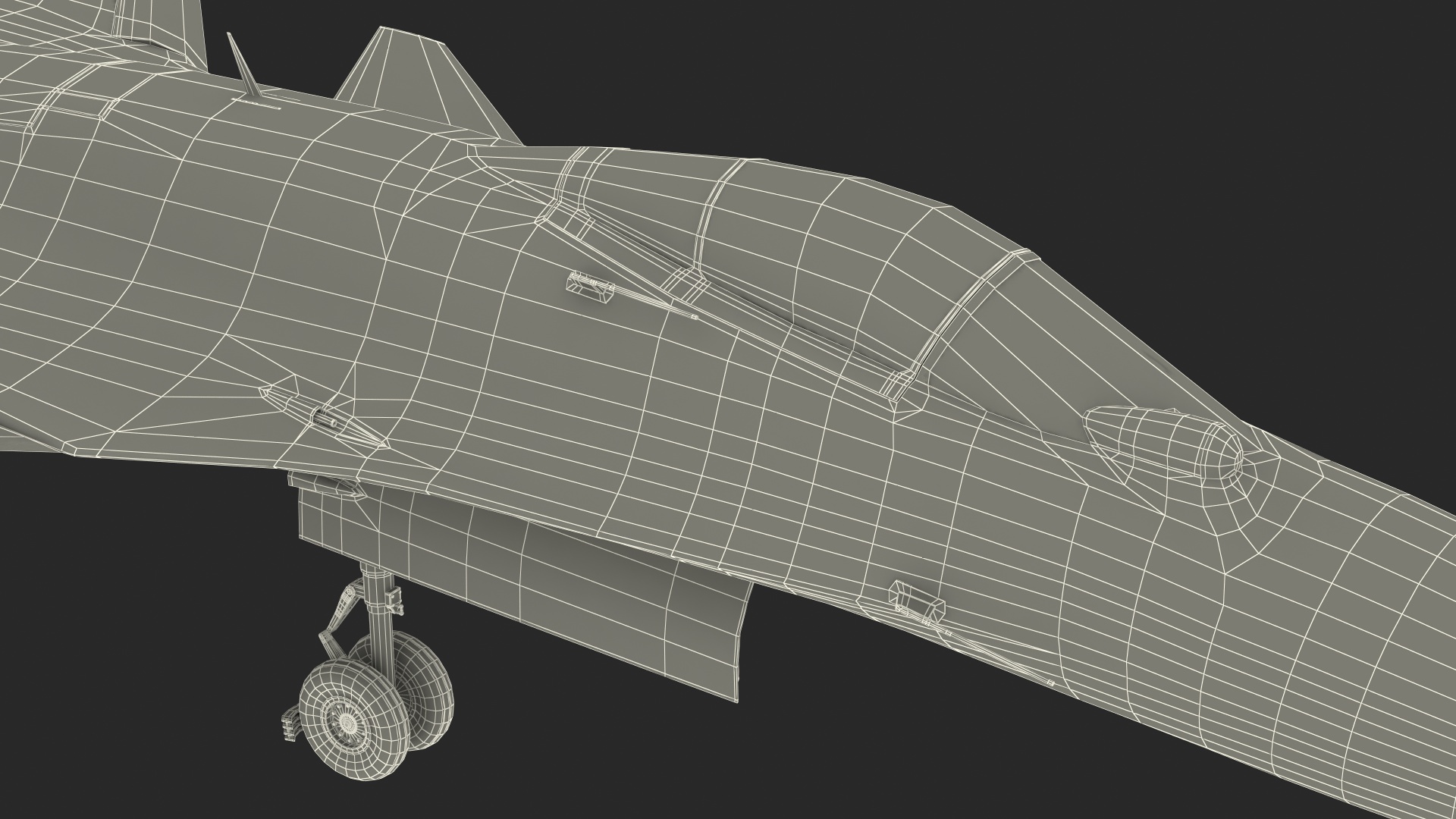 3D Sukhoi SU-33 Russian Navy Multirole Fighter model