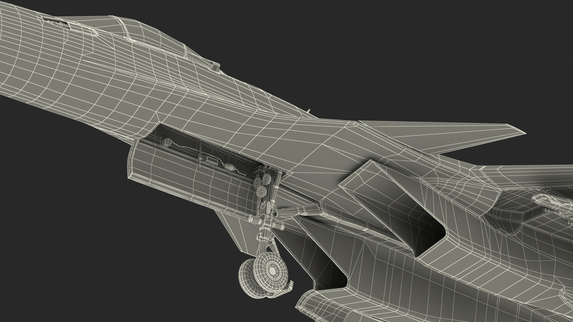 3D Sukhoi SU-33 Russian Navy Multirole Fighter model