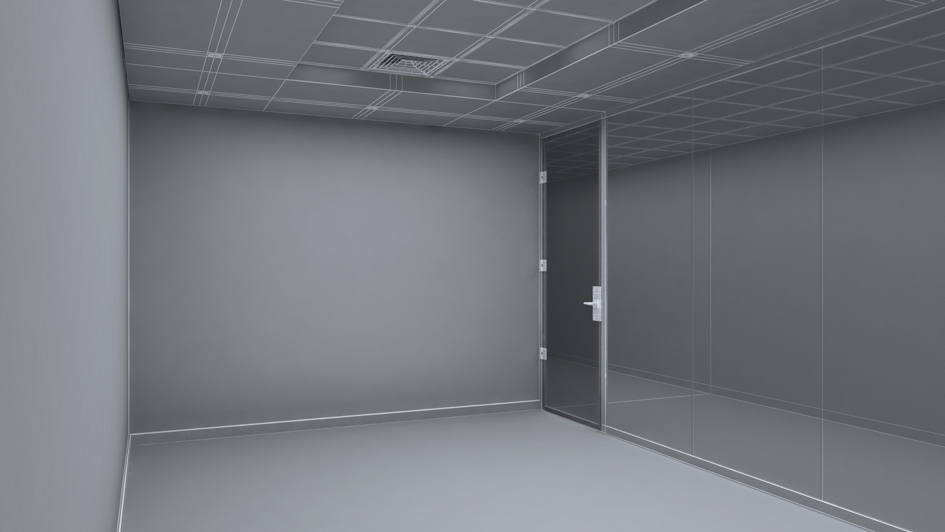 Modern Conference Hall 3D