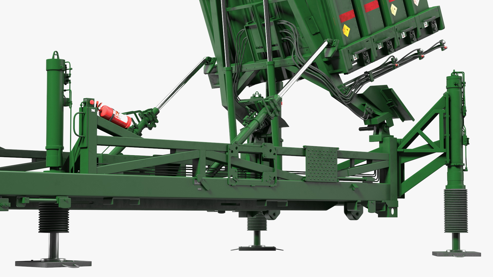 Armed Iron Dome Air Defense Batteries 3D