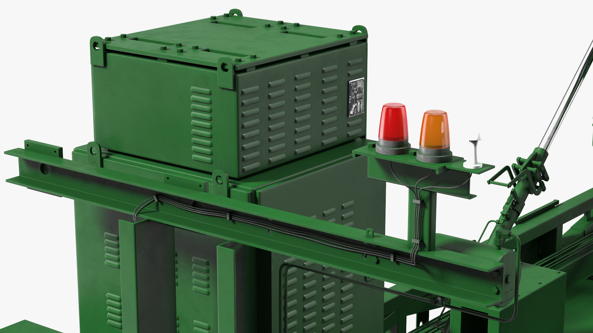 Armed Iron Dome Air Defense Batteries 3D